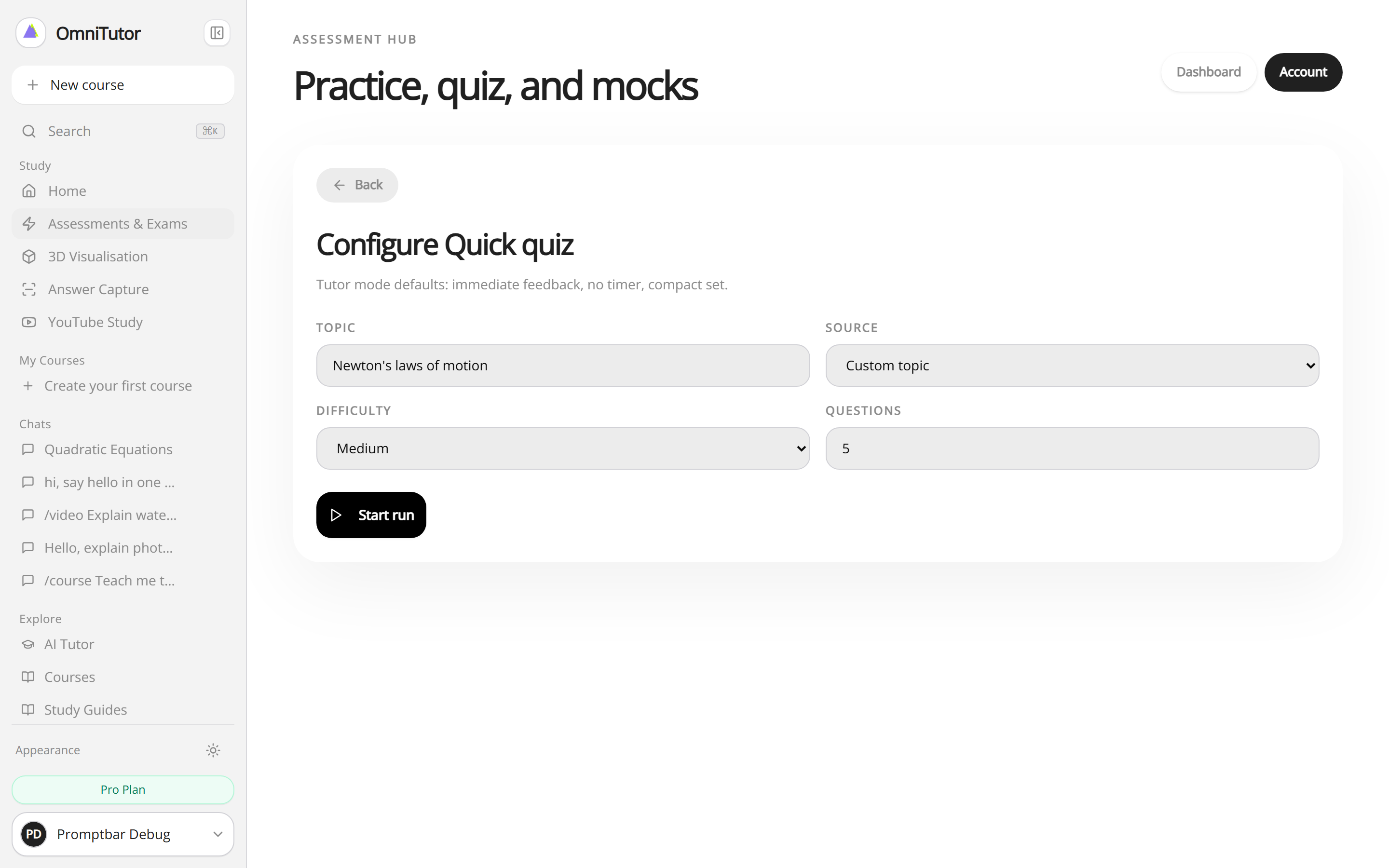 OmniTutor product view